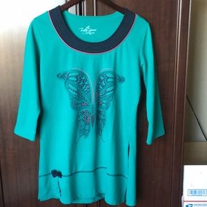 Truly Yours women top warm XL sweatshirt fabric